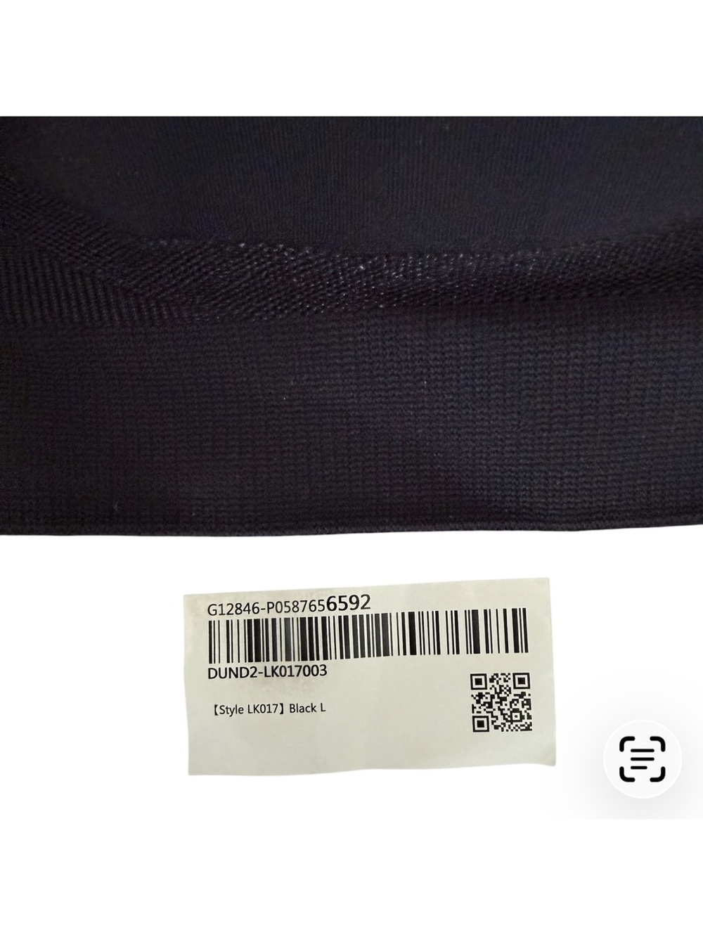 NWT Black Body & Bra’s Secret Support Bra - Seamless, Wireless Comfort, Sz L - Picture 6 of 6